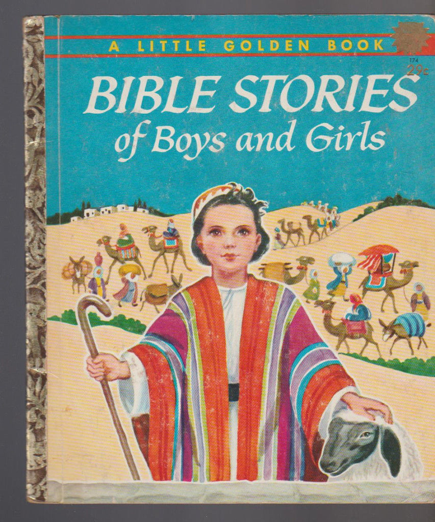 Bible Stories of Boys & Girls 3rd Print Little Golden Book Jane Werner 29 Cent