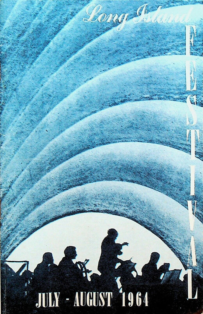 Long Island Festival Program July 1964 William Warfield Arthur Fiedler