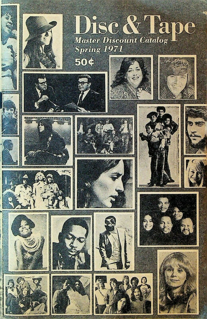 Record Club of America Disc & Tape Master Discount Catalog Spring 1971