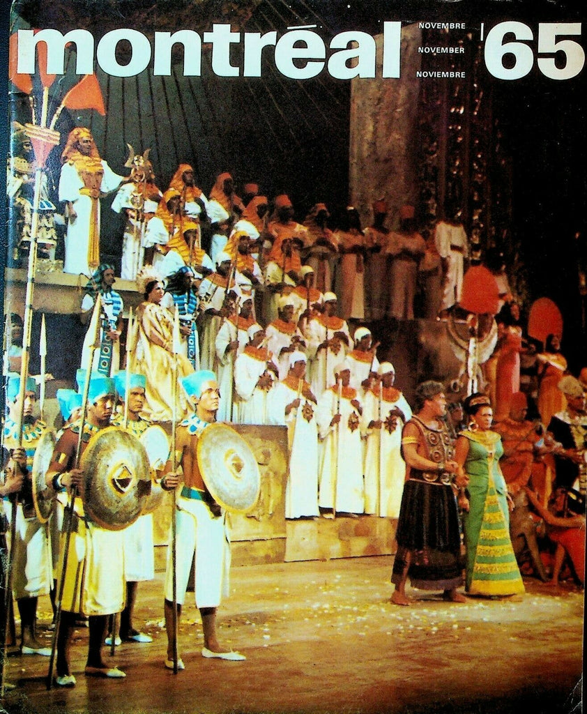 Montreal Magazine November 1965 Denise Pelletier Montreal Metro Expo 67