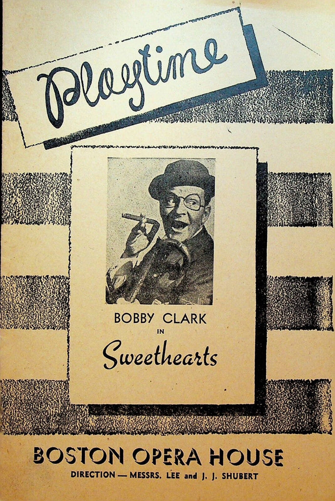Sweethearts Playtime Program Bobby Clark December 23 1946 Gloria Lind