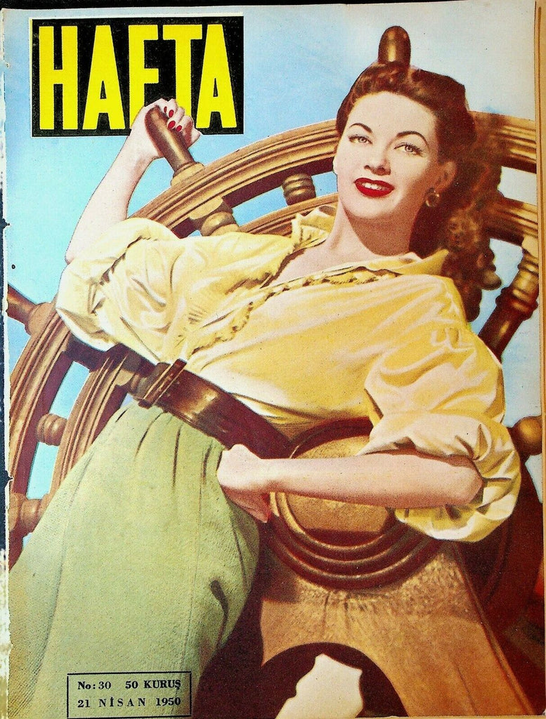 Hafta Magazine March 21 1950 Sherlock Holmes Basil Rathbone