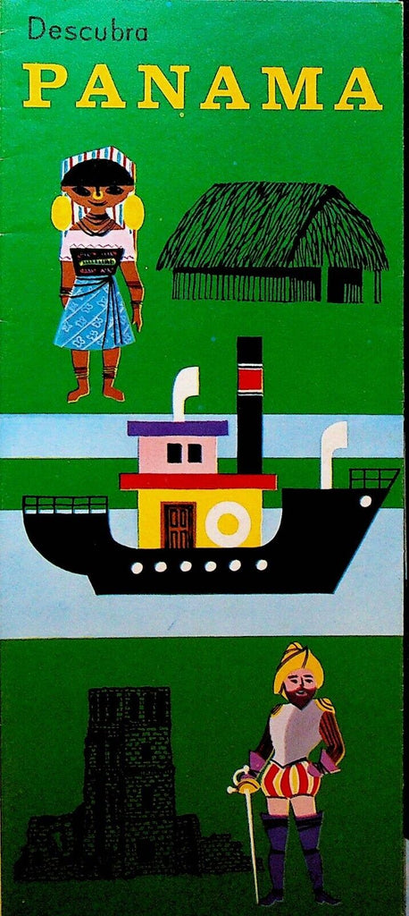 Discover Panama 1960s Brochure Canal Fishing