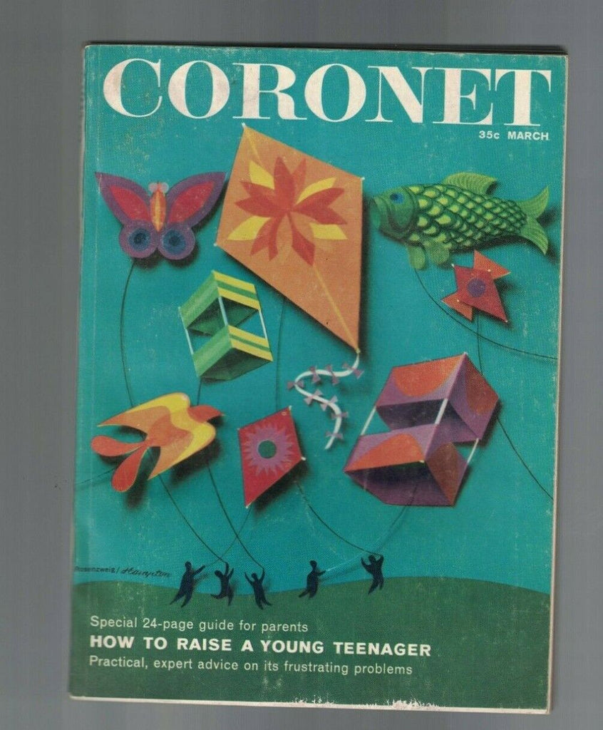 Coronet Magazine March 1961 Shirley Temple Erdoza Menor Lucy Brewer