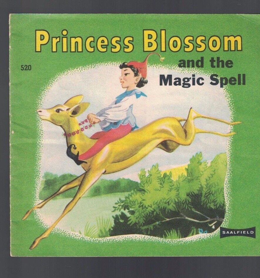 Princess Blossom & the Magic Spell (Saalfield) #520 Kids Book