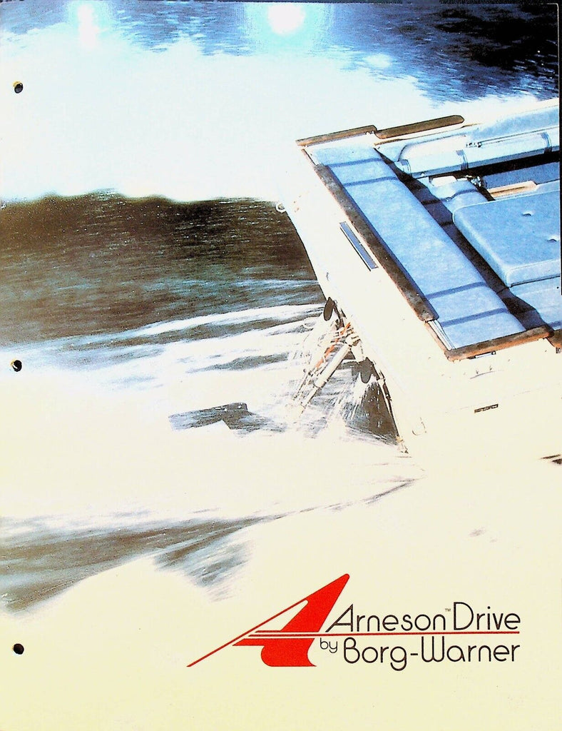 Arneson Drive by Borg-Warner Booklet 1982 Boats