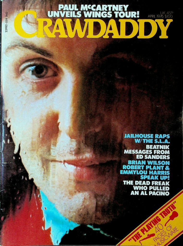 Crawdaddy April 1976 Led Zeppelin Paul McCartney Commander Cody Brian Wilson