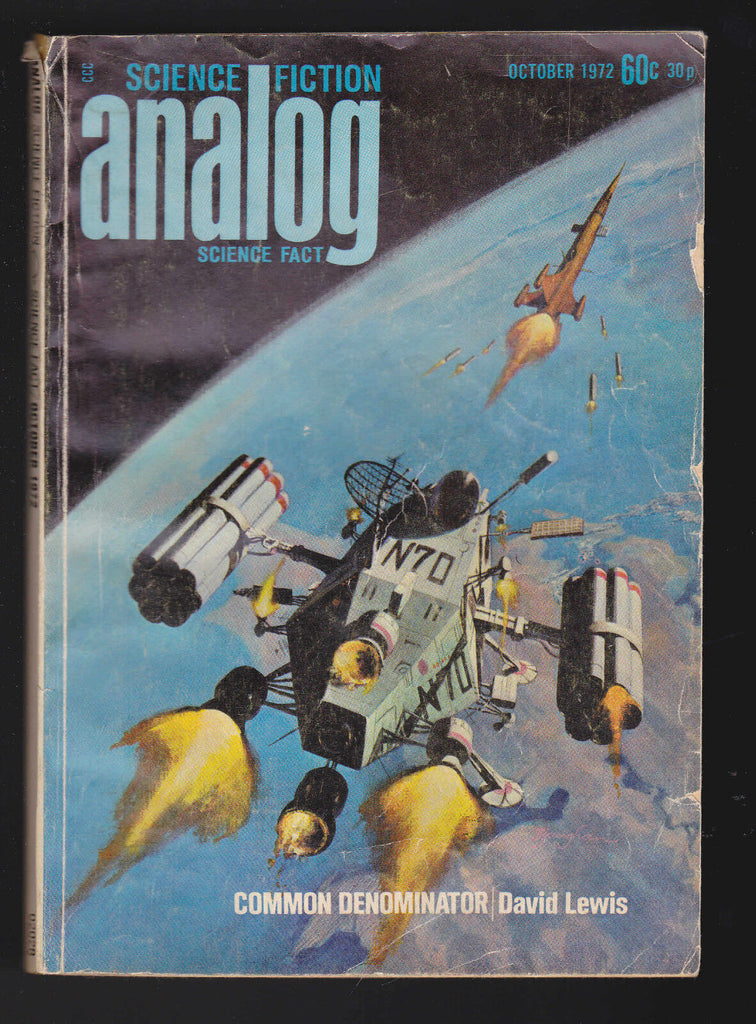 Analog Magazine October 1972 Bob Buckley David Lewis Ruth Berman