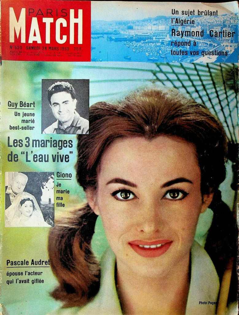 Paris Match March 28 1959 Pascale Audret Romy Schneider Bluebell Girls Las Vegas
