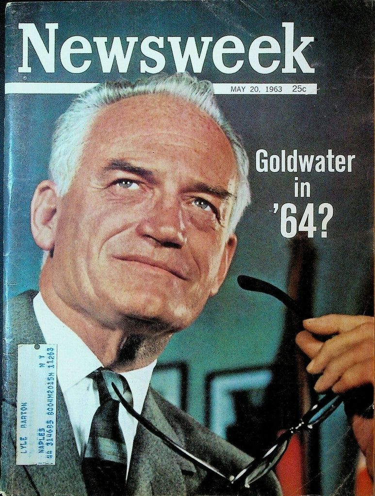Newsweek Magazine May 20 1963 Birmingham Alabama Riots Bowery Men's Shelter