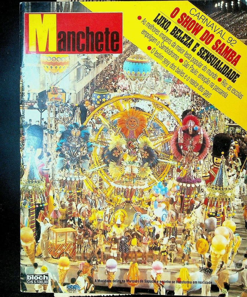 Manchete Magazine March 7 1992 Carnaval Issue