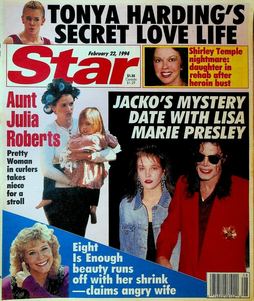 Star February 22 1994 Julia Roberts Michael Jackson Lisa Marie Presley