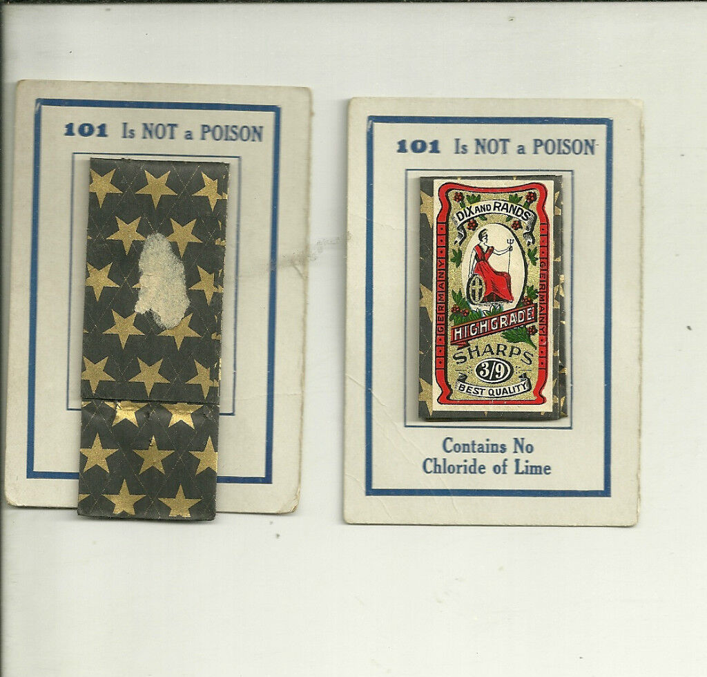 101 is Not a Poison Needles on Cards Sewing 2 Cards