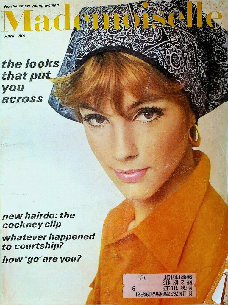 Mademoiselle Magazine April 1963 Fashion Vanessa Redgrave Albert Finney