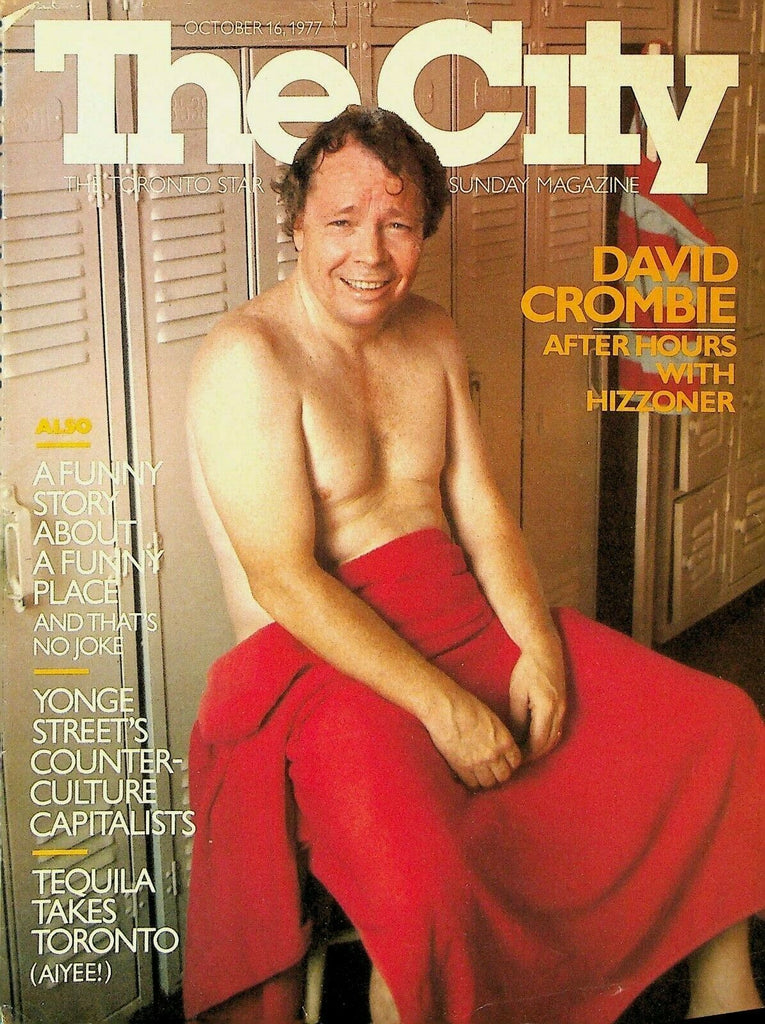 The City Magazine October 16 1977 David Crombie Toronto Star