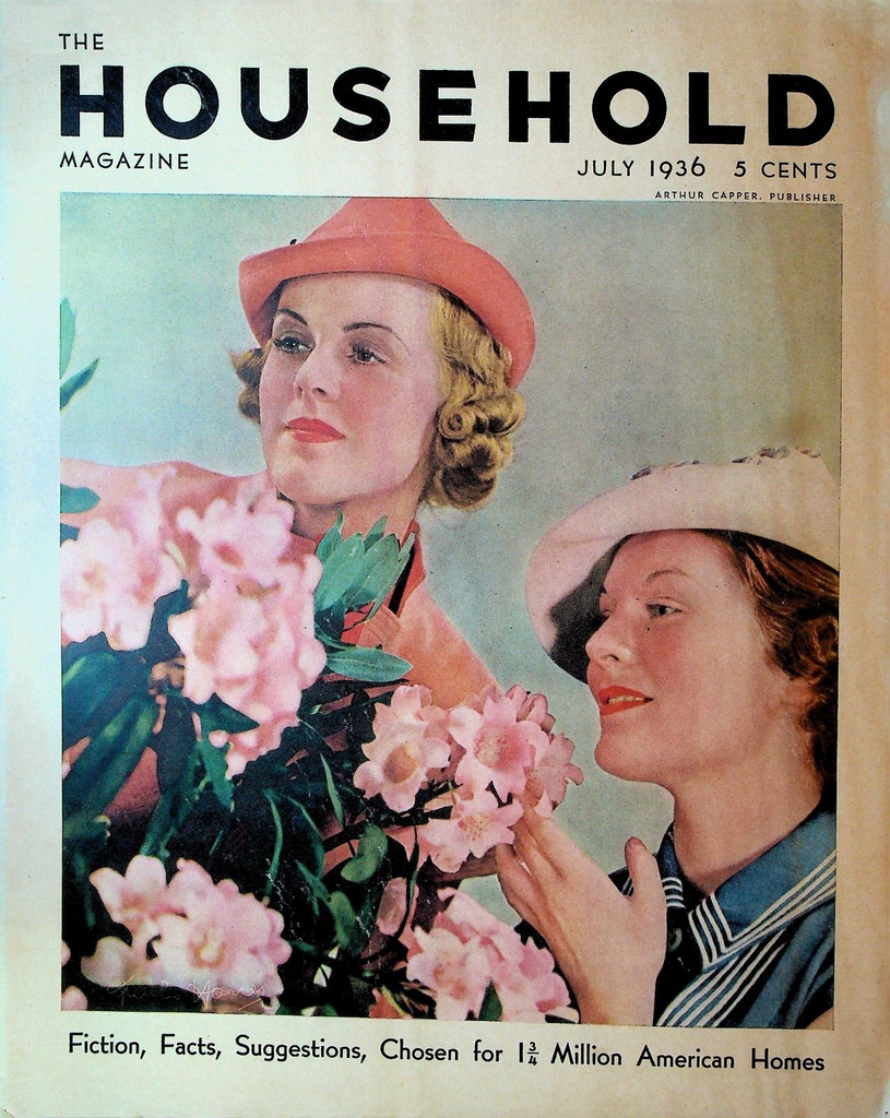 Household Magazine July 1936 Blanche Seale Gladys L Schmitt