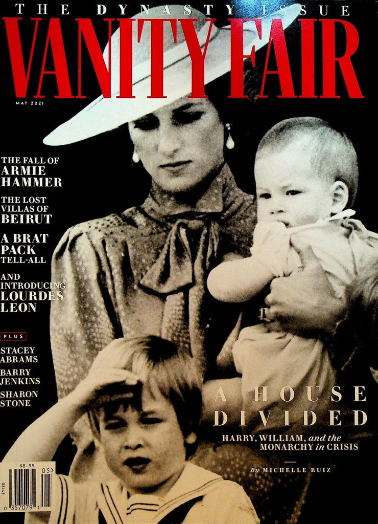 Vanity Fair May 2021 Prince Harry William Sharon Stone Lourdes Leon