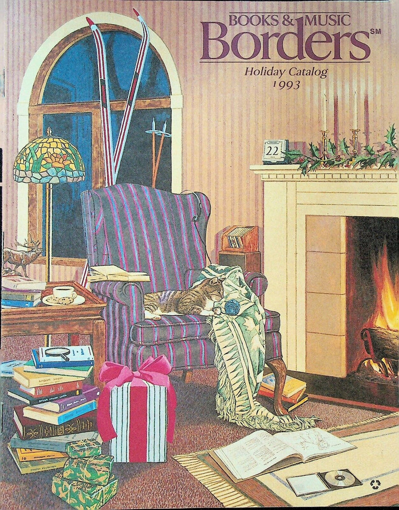Borders Books & Music Holiday Catalog 1993 Calendars Video