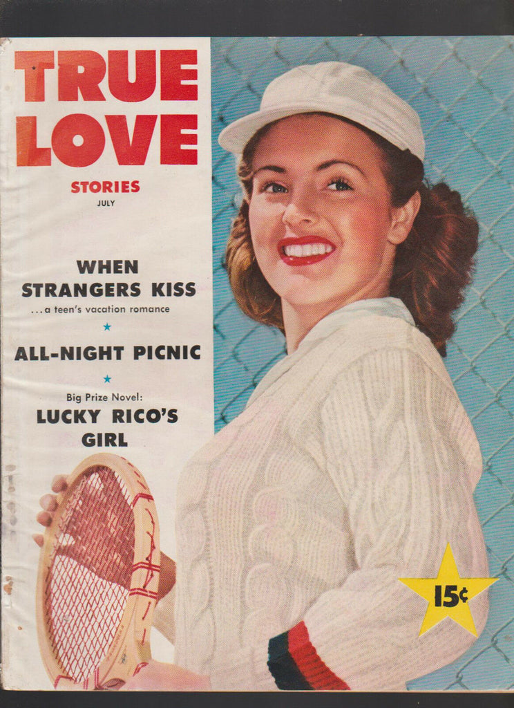 True Love Stories Magazine July 1953 When Strangers Kiss