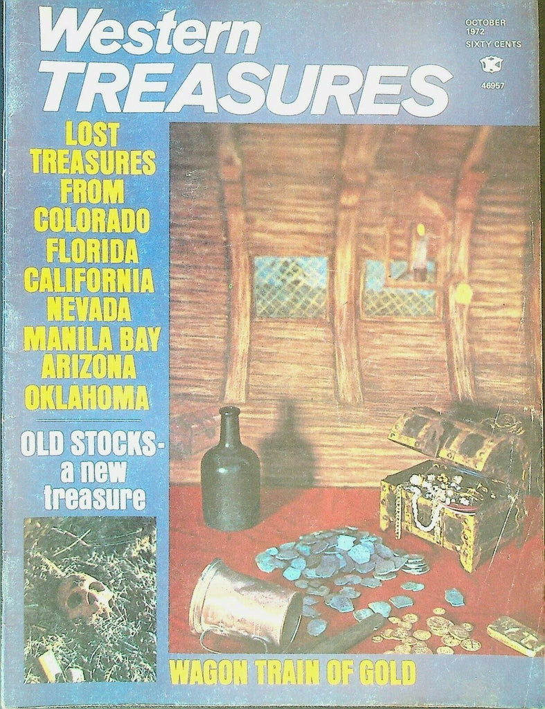 Western Treasures Magazine October 1972 Everglades Ivanpah Ca Horace Greeley