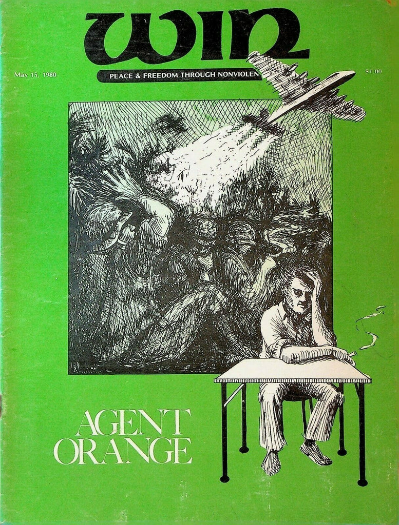 Win Magazine May 15 1980 Agent Orange Vietnam Kent State Shootings