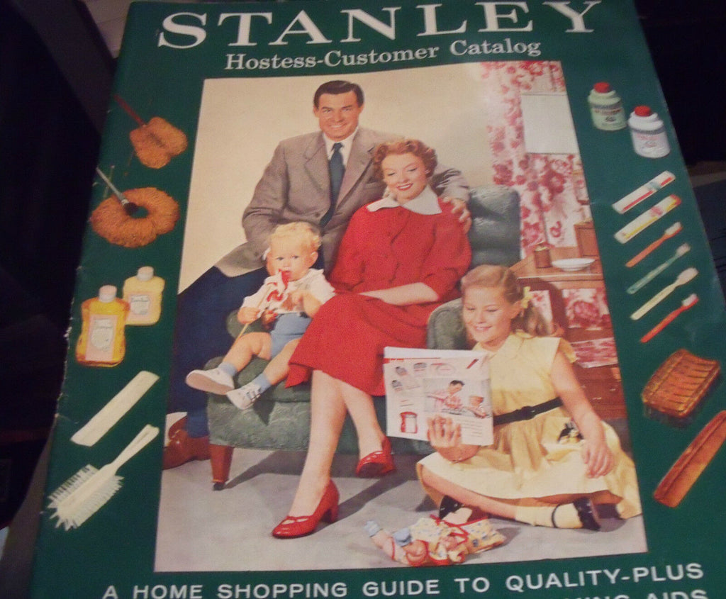 Stanley Hostess-Customer Catalog (1955) Household & Personal Grooming Aids