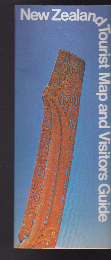 New Zealand Tourist Map and Visitors Guide 1970s