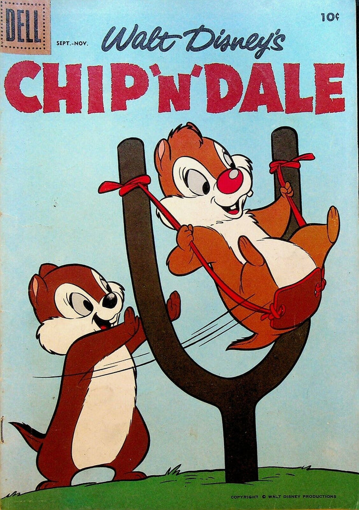 Chip n Dale 15 1958 Dell Comics Swing Walt Disney