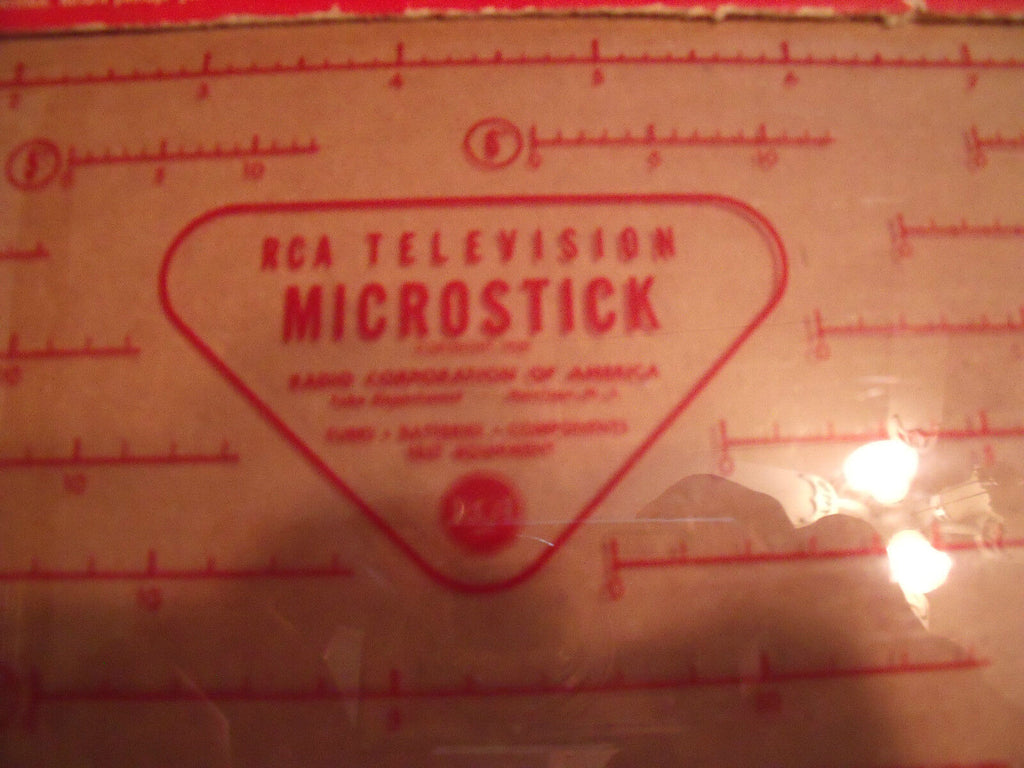 RCA Television Microstick with mailer 1950 Bandwidth Calibration Frequency