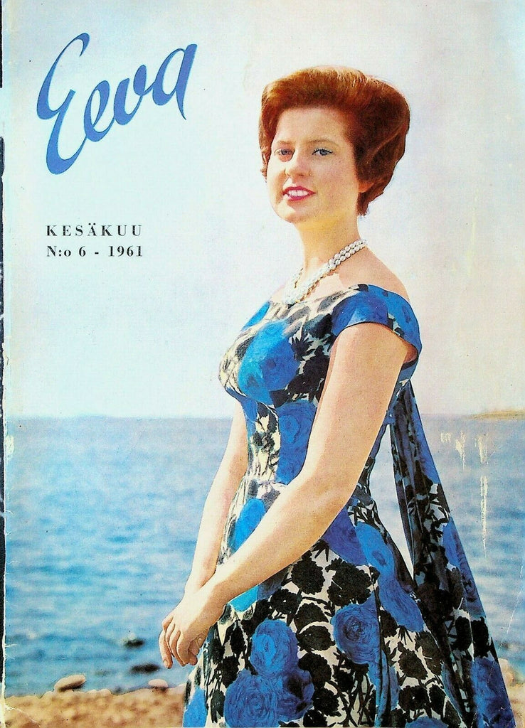 Eeva Magazine June 1961 Sinikka Puntila Hanna Rasmussen Evan Hunter