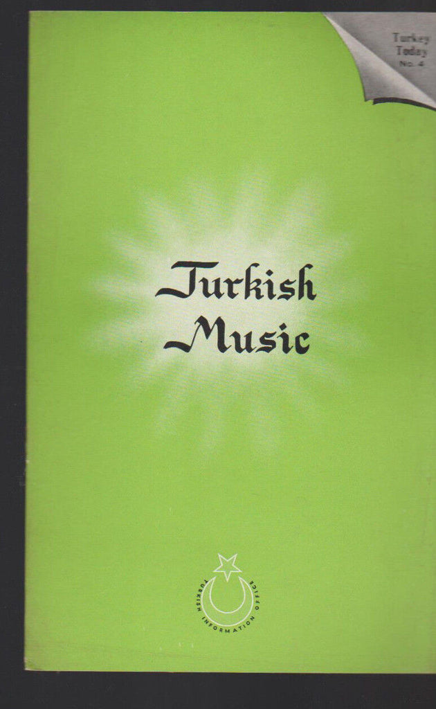 Turkish Music Turkey Today Booklet #4 1950s
