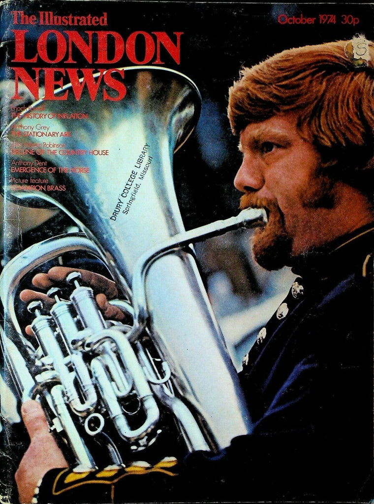 Illustrated London News October 1974 Inflation Brass Bands Jersey Zoo