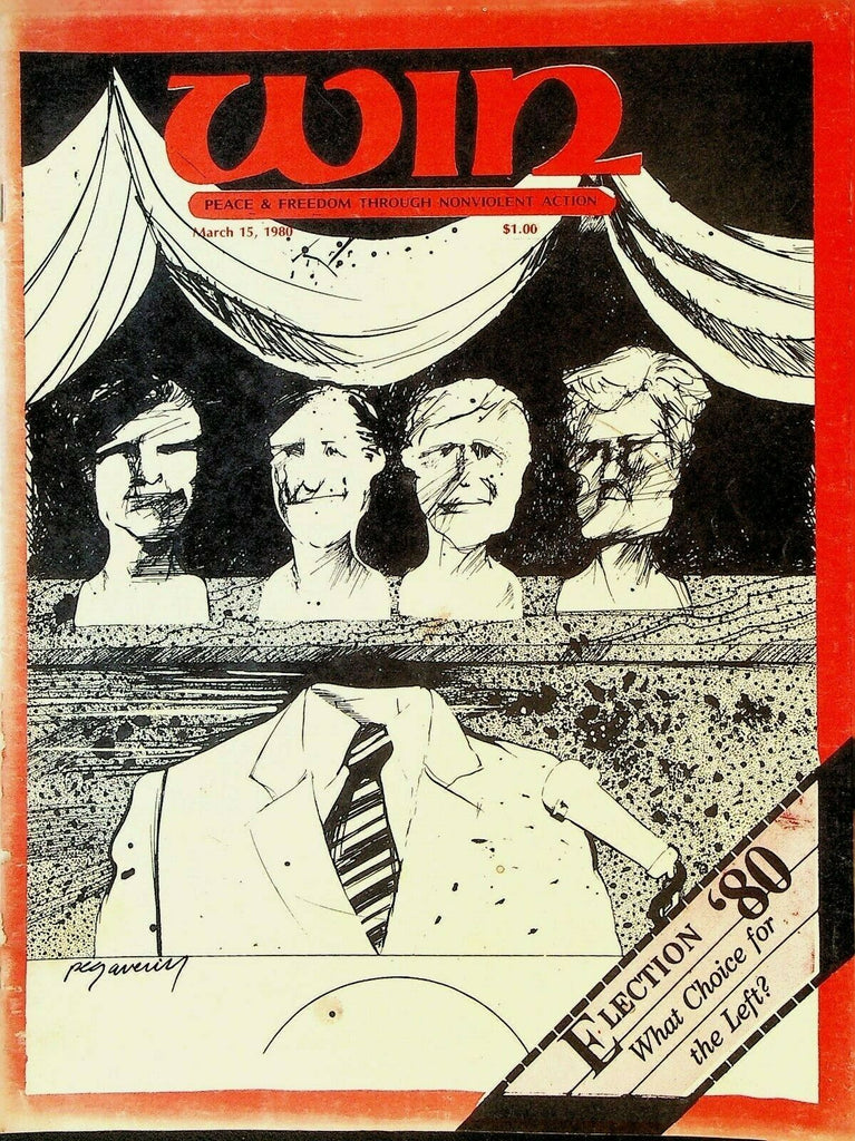 Win Magazine March 15 1980 Peg Averill Rocky Flats Colorado Nuclear Plant