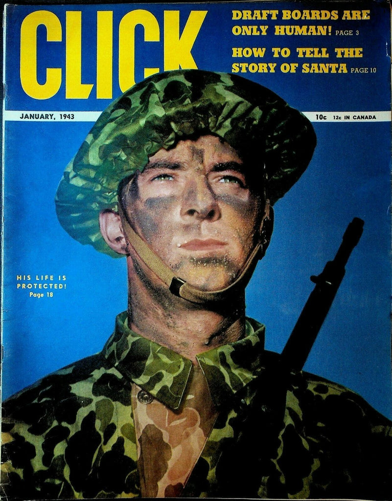 Click Magazine January 1943 WWII Sigmund Romberg Jack Benny