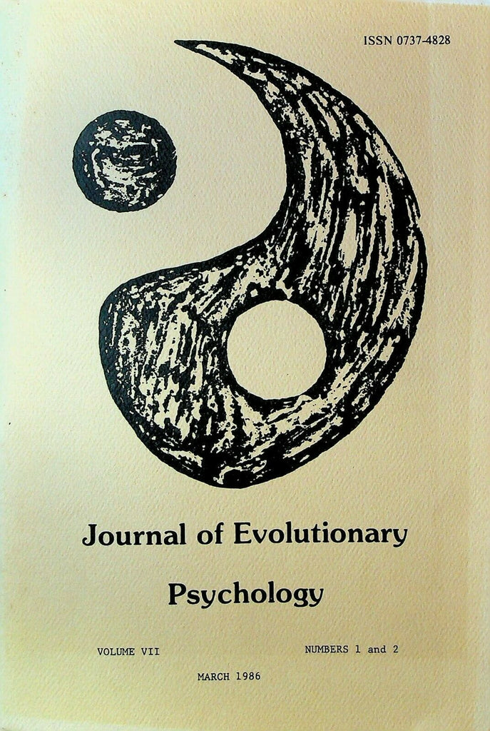 Journal of Evolutionary Psychology March 1986 Edgar Allan Poe Ernest Hemingway
