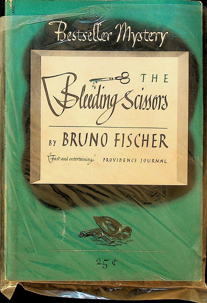 The Bleeding Scissors by Bruno Fischer Bestseller Mystery B106 1948