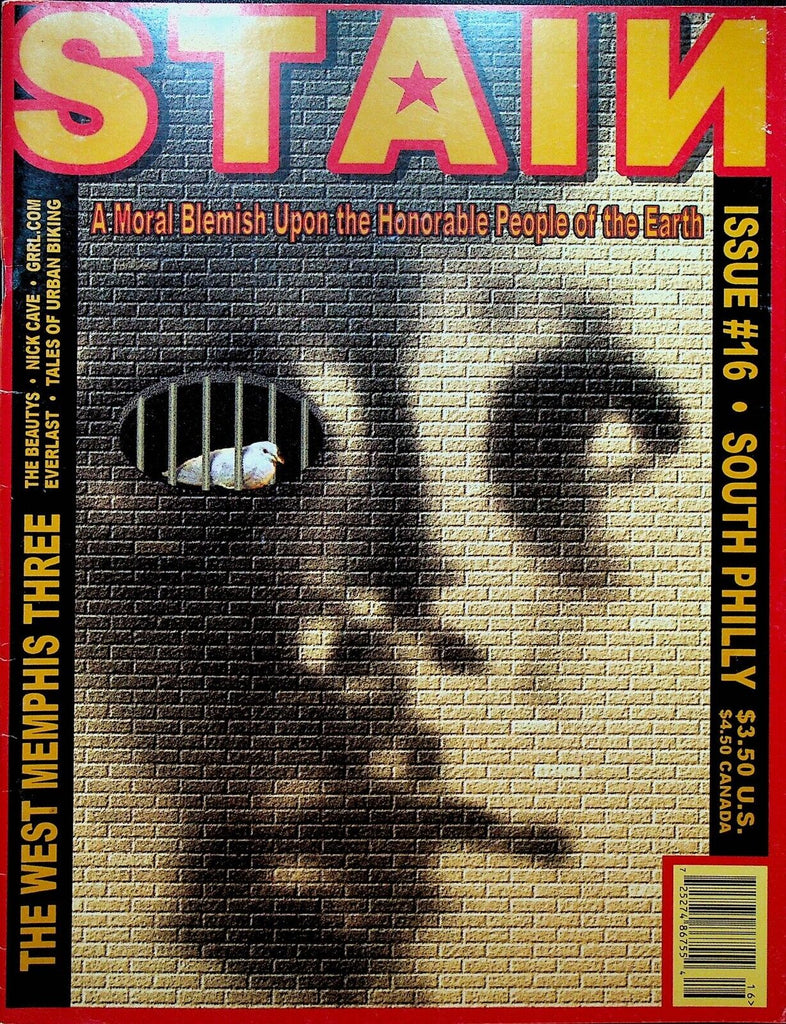 Stain Magazine 16 1999 West Memphis Three The Beautys Band Nick Cave Everlast