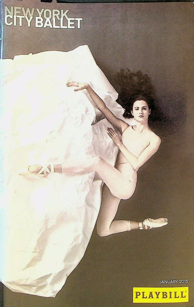 New York City Ballet Playbill January 2015 The Goldberg Variations
