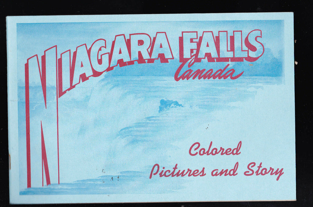 Niagara Falls Canada Colored Pictures and Story Booklet 1948 (32 pp)