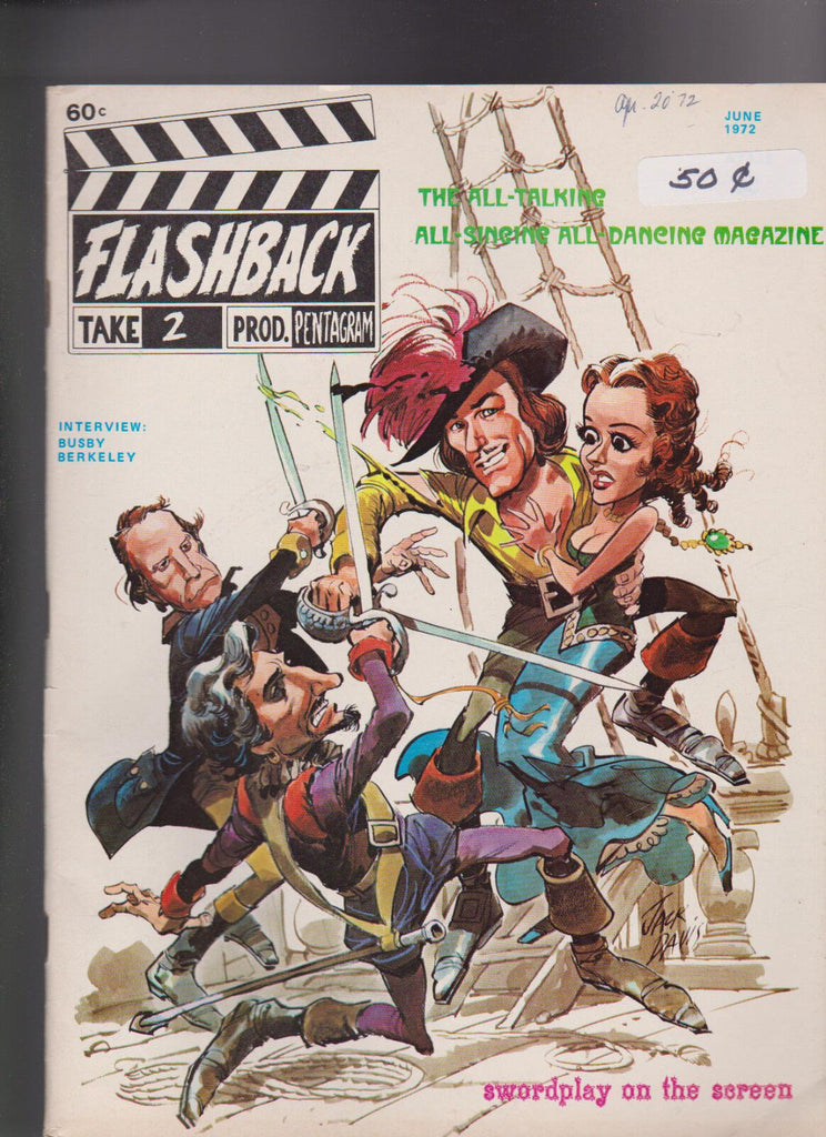 Flashback Magazine #2 June 1972 Busby Berkeley Swordplay on the Screen