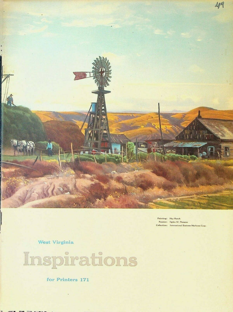 Westvaco Inspirations for Printers Magazine 171 1948 Ogden M Pleissner