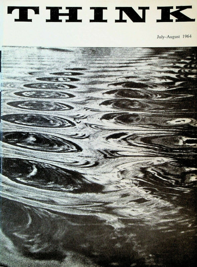 Think IBM Magazine July 1964 Lester Pearson Justice William Douglas