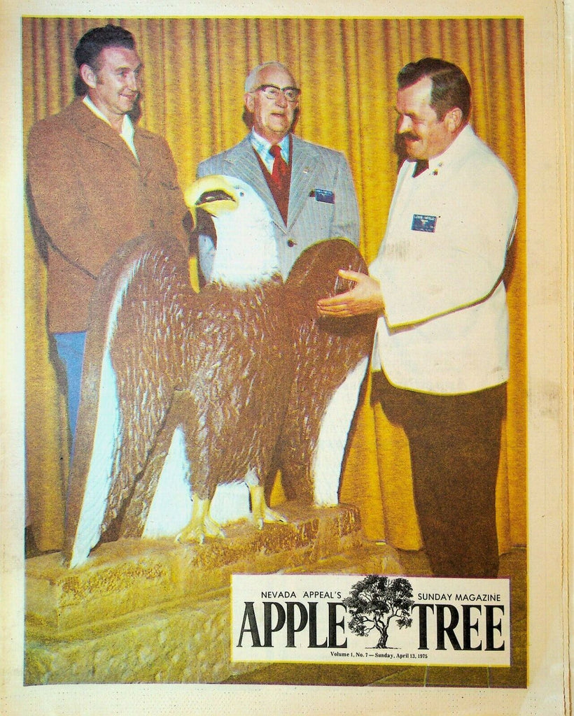 Nevada Appeal Apple Tree Magazine April 13 1975 Bruce Coulter Jerry Moors