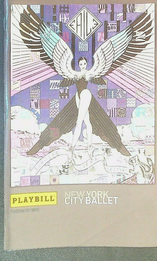 New York City Ballet Playbill February 2013 Waltz Project Opus Jazz