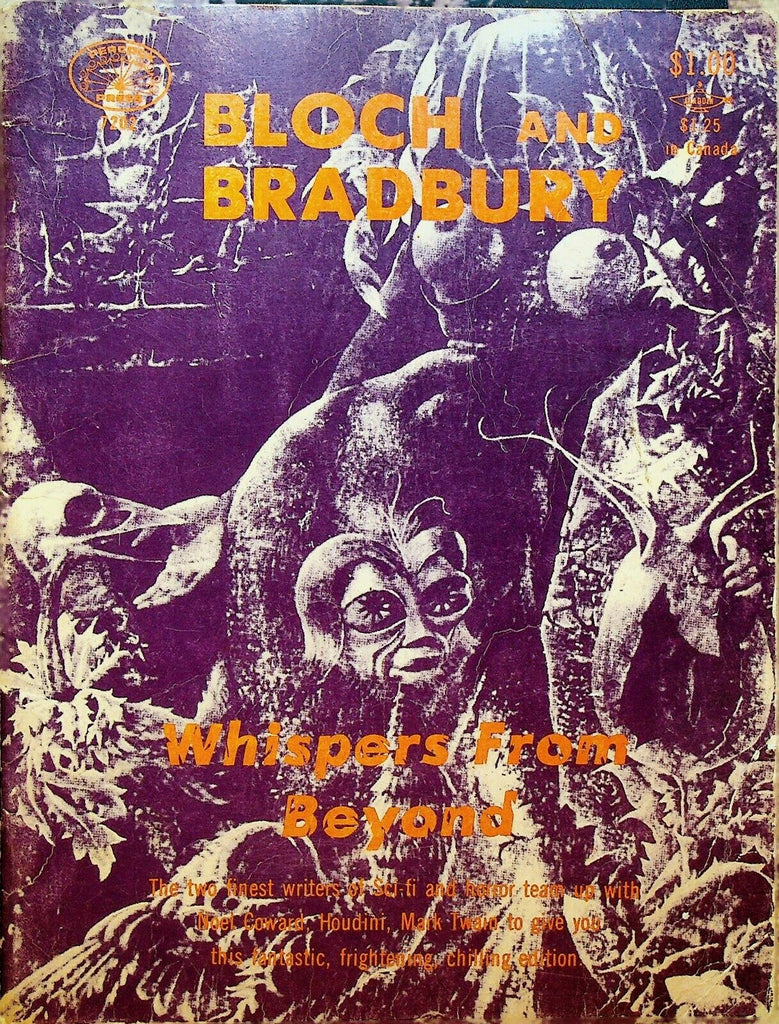 Whispers From Beyond Robert Bloch Ray Bradbury 1972 SC Peacock Press