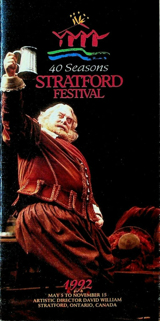 Stratford Festival 1992 Brochure Shakespeare Canada