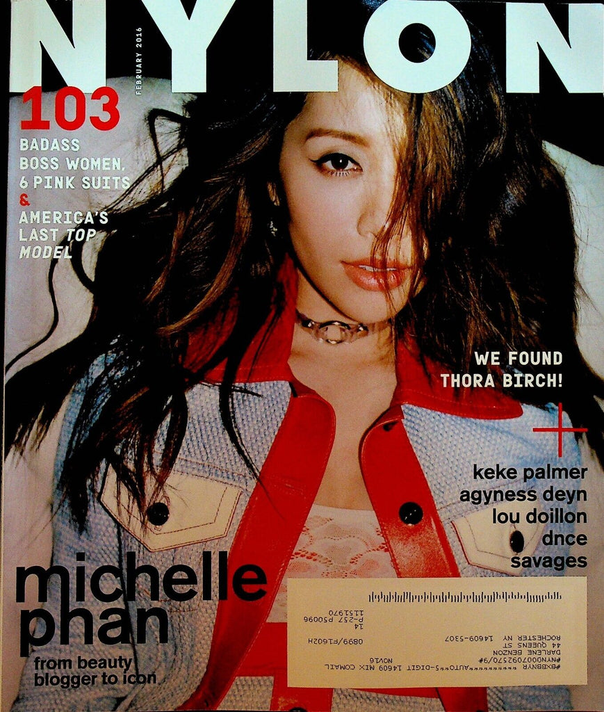 Nylon Magazine February 2016 Thora Birch Keke Palmer Michelle Phan Agyness Deyn