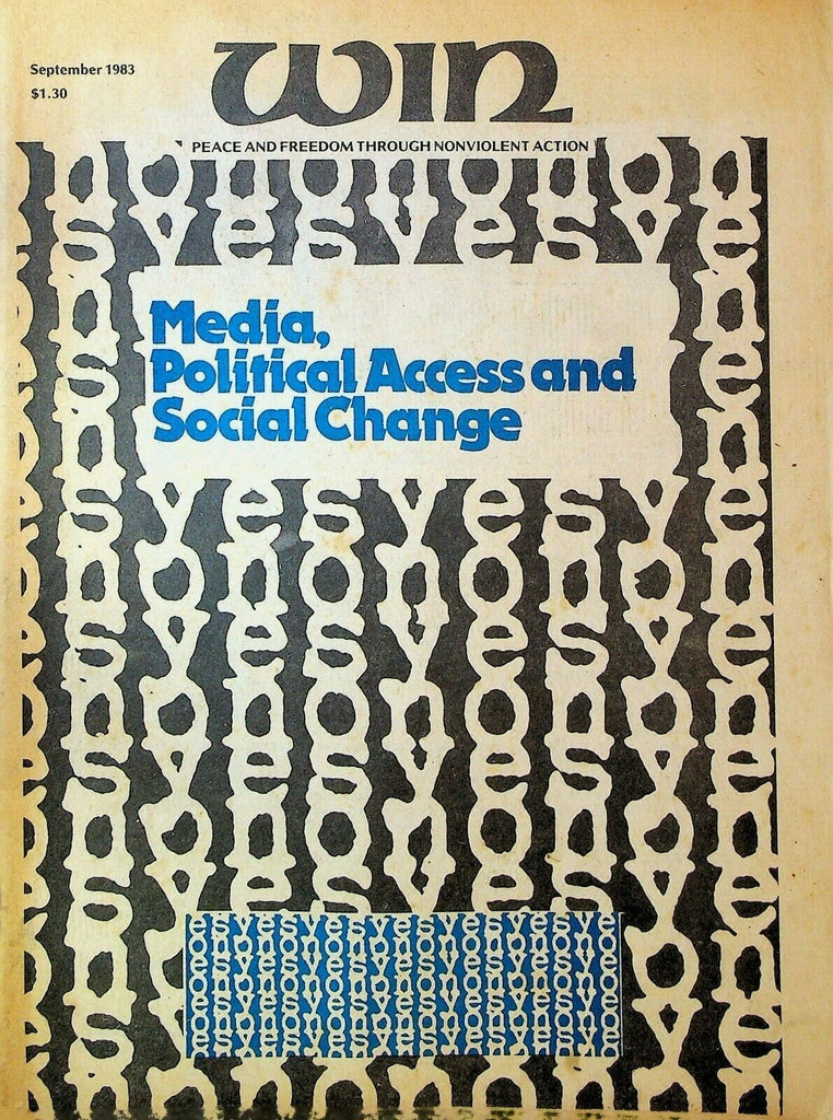 Win Magazine September 1983 Military Video Games Computer Networking Media