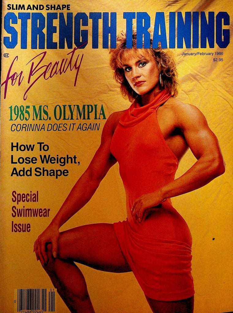 Slim and Shape Strength Training Magazine January 1986 Corinna Cory Everson