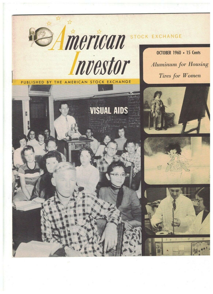 American Stock Exchange Investor Magazine October 1960 Paul Odessey Resistoflex